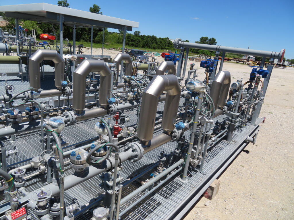 Coriolis Meter Skid